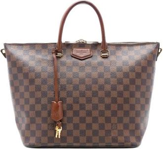Louis Vuitton Pre-owned Tote Bags, female, Brown, Size: ONE SIZE Pre-owned Canvas Tote Bag