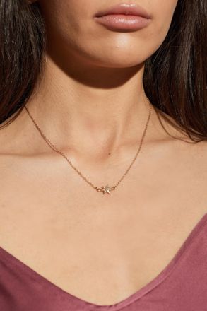 AllSaints Earrings And Necklace Set, Womens, Gold