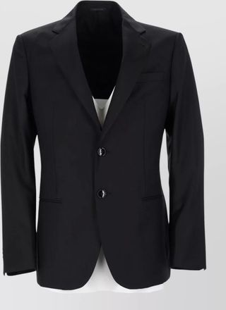 Giorgio Armani cashmere single breasted coat