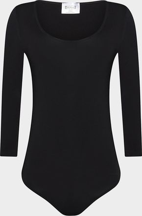 Wolford Tokio 3/4-Sleeve String Bodysuit