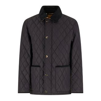 Burberry Haddington Jacket - Heren - Jassen - Blauw - Maat: L Katoen