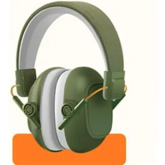 OEM Auriculares Con Cancelaci&oacute;n De Ruido (verdes): Protecci&oacute;n Auditiva Para Ni&ntilde;os De Hasta 16 A&ntilde;os - C&oacute;modos, Ajustables Y Adaptables - Previenen Da&ntilde;os Au