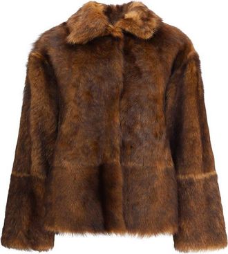P.A.R.O.S.H. P. A.R. O.S. H. Lamb Ovis Aries Aries Womens Coat