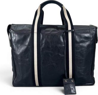 Bally Tigan Leather Briefcase