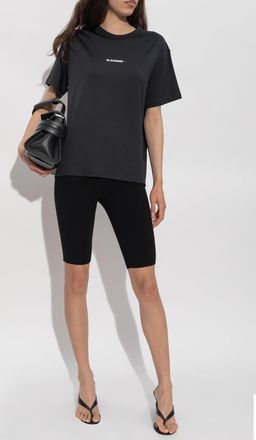 Toteme Short Leggings, Womens, Black