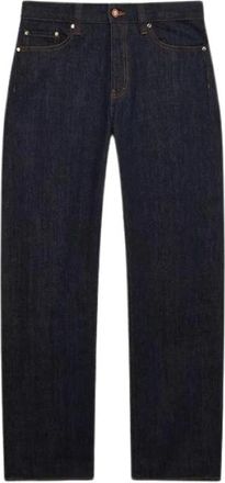 Casablanca Laurel Selvedge Jean - Heren - Regular Fit Jeans - Blauw - W30 - Katoen - Jeans