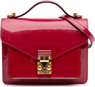 Louis Vuitton Pre-owned Handbags, female, Red, Size: ONE SIZE Pre-owned Top Handle Bag