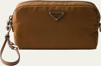 Prada Small Nylon Cosmetic Pouch Bag