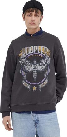 The Kooples Bedrukte sweater - Heren - Sweatshirts - Grijs - S - Katoen - Hoodies & sweatvesten
