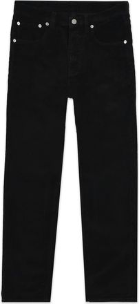 Fortela Corduroy Five Pocket Trousers in Black at Nordstrom, Size 24 Eu