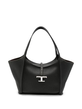 Tod's Tods T Tijdloze kleine leren draagtas