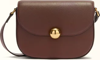 Furla Moonlight Crossbody S Cioccolato Brown Night Calf Leather Woman