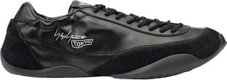 Yohji Yamamoto Tokyo Warped Sneakers - Heren - Sneakers - Zwart - 43 1/2 EU - Leer - Schoenen