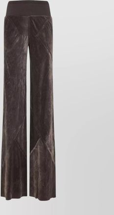 Rick Owens bias cut silk trousers