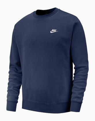 Nike Mens Sportswear Club Crew - Navy - Size: 36