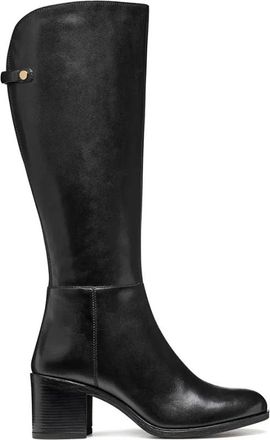 Geox Mujer, Zapatos, Negro, Talla: 38 EU
