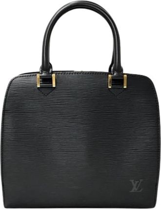 Louis Vuitton Pre-owned Vintage Handbag - Dames - Vintage Handtas - Zwart - ONE Size - Leer - Vintage