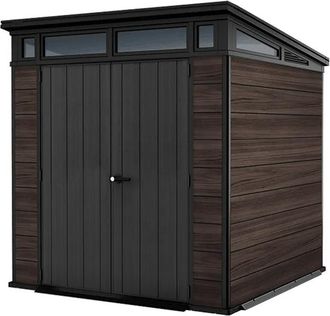 Keter Caseta De Exterior Signature 7x7 - 216x218x226 Cm Y 4,7 M2 - Rosewood