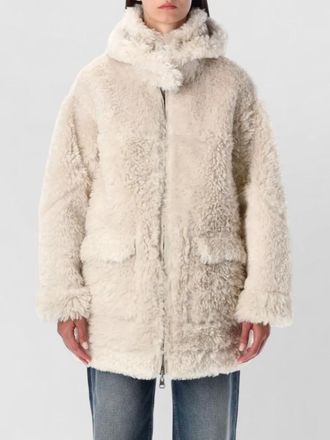 Urban Code reversible faux fur hooded coat