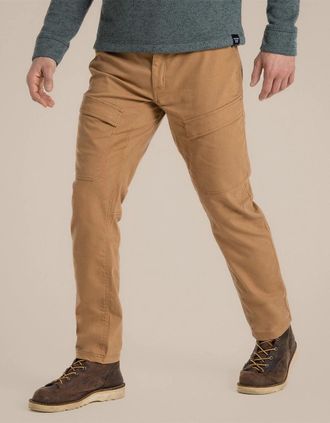 Craghoppers Mens Karst Solid Patterned Flap Pocket Combat Pants - Brown - Size: 40W r