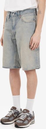 Levi's 478 baggy shorts alternative rock -azzurro
