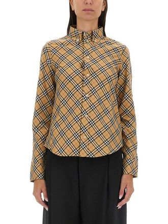 Burberry Cotton Check Shirt