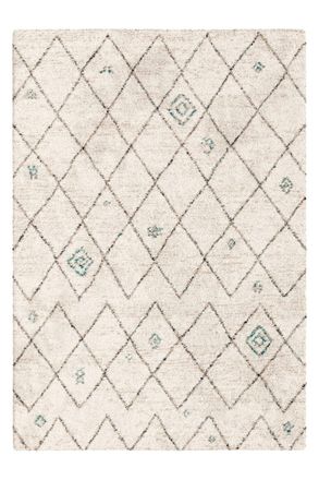 AFK Living Alfombra shaggy gruesa y confortable estilo &eacute;tnico 120 x 170 cm