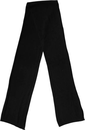 Dolce & Gabbana Wollen Gebreide Nekwrap Sjaal - Heren - Wintersjaals - Zwart - ONE Size - Wol - Accessoires