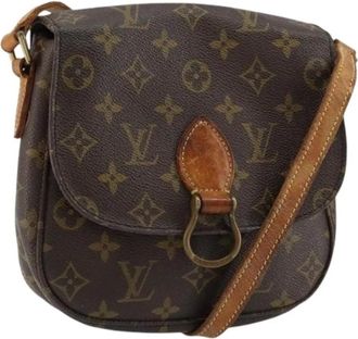 Louis Vuitton Pre-owned Cross Body Bags, female, Brown, Size: ONE SIZE Pre-owned Vintage Leather Cross Body Bag