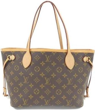 Louis Vuitton Pre-owned Neverfull Monogram Tote Bag - Dames - Vintage Shopper - Bruin - ONE Size - Vintage