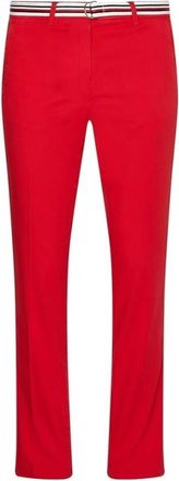Tommy Hilfiger XLG Chinos - Dames - Slim Fit Broeken - Rood - W32 - Broeken