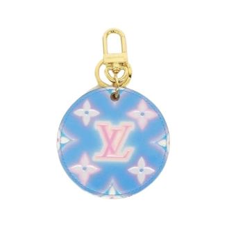 Louis Vuitton Pre-owned Vernis Key Holder - Dames - Pre-owned - Blauw - Maat: ONE Size Synthetisch