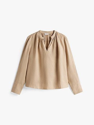 Tommy Hilfiger Adaptive Relaxed Fit Linen Blouse