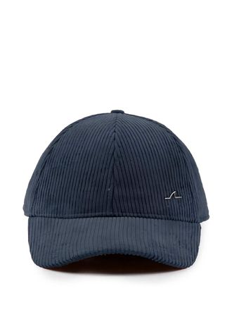 Paul & Shark corduroy baseball cap - men - Cotton - M - Blue