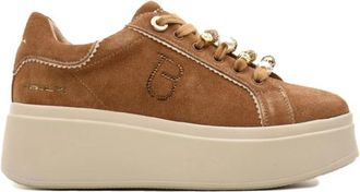 Tosca Blu Dazzling Platform Sneakers - Dames - Sneakers - Bruin - 40 EU - Leer - Schoenen