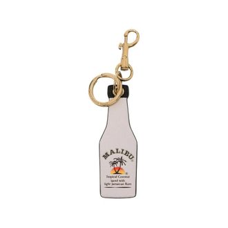 Anya Hindmarch Keyrings, female, Beige, Size: ONE SIZE Keyring