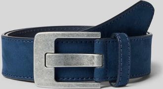 Tom Tailor G&uuml;rtel in Wildlederoptik in Dunkelblau, Gr&ouml;&szlig;e 105