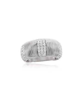 Suzy Levian Suzy Levian Silver Cz Ring
