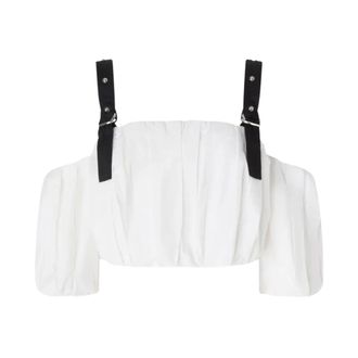 Pinko Pinko, Overhemden, Dames, Wit, S, Katoen, Top Raul