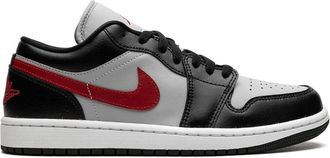 Nike Jordan Air Jordan 1 Low Black/Grey/Red sneakers - women - Leather - 10.5