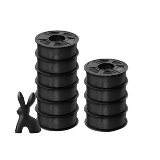 OEM Filamento Para Impresora 3d, Alto Rendimiento, Sin Burbujas, 2pla Plus 10 Negro