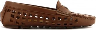 Casadei Mocassini in Pelle - Dames - Loafers - Bruin - 37 1/2 EU - Leer - Schoenen