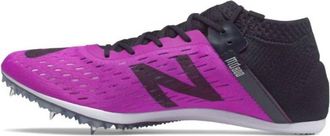 New Balance Womens Track Spike Shoes In Purple/black