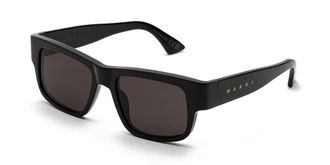 Marni Gukija Black 04B Mens Sunglasses Black Size 54