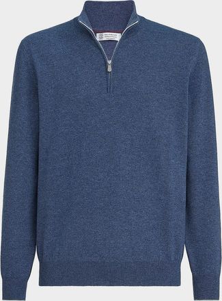 Brunello Cucinelli Mens Cashmere Turtleneck Sweater