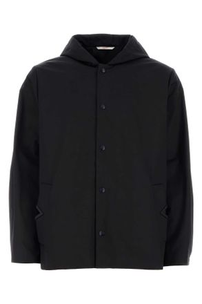 Valentino Garavani Black Stretch Polyester Jacket