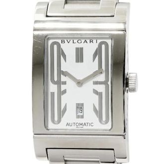 Bulgari Pre-owned Acciaio inossidabile watches - - Pre-owned - Uomo - Bianco - ONE SIZE