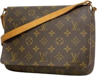 Louis Vuitton Pre-owned Cross Body Bags, female, Brown, Size: ONE SIZE Pre-owned Vintage Cross Body Bag