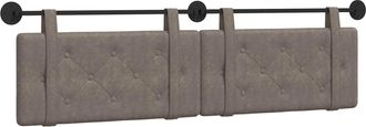 vidaXL Cabecero Colgante Gris Pu Antiguo Vidaxl