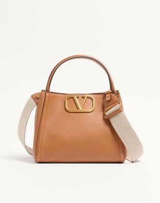 Valentino Garavani Borsa A Mano Media Valentino Garavani Alltime In Vitello Granato Donna MANDORLA UNI